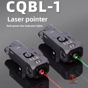 CQBL-1 Laser Indicator Metal Nylon Laser Box Tactical Flashlight High Power Adjustable Battery Box