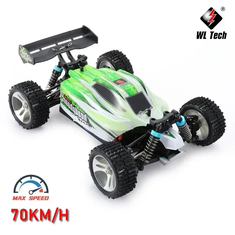 WLtoys A959 A959-B 1:18 RC Racing Car 4WD 70KM/H High Speed 2.4G Remote Control Drift Off Road Vehicle Buggy Boys Toys Kids Gift - Image 2