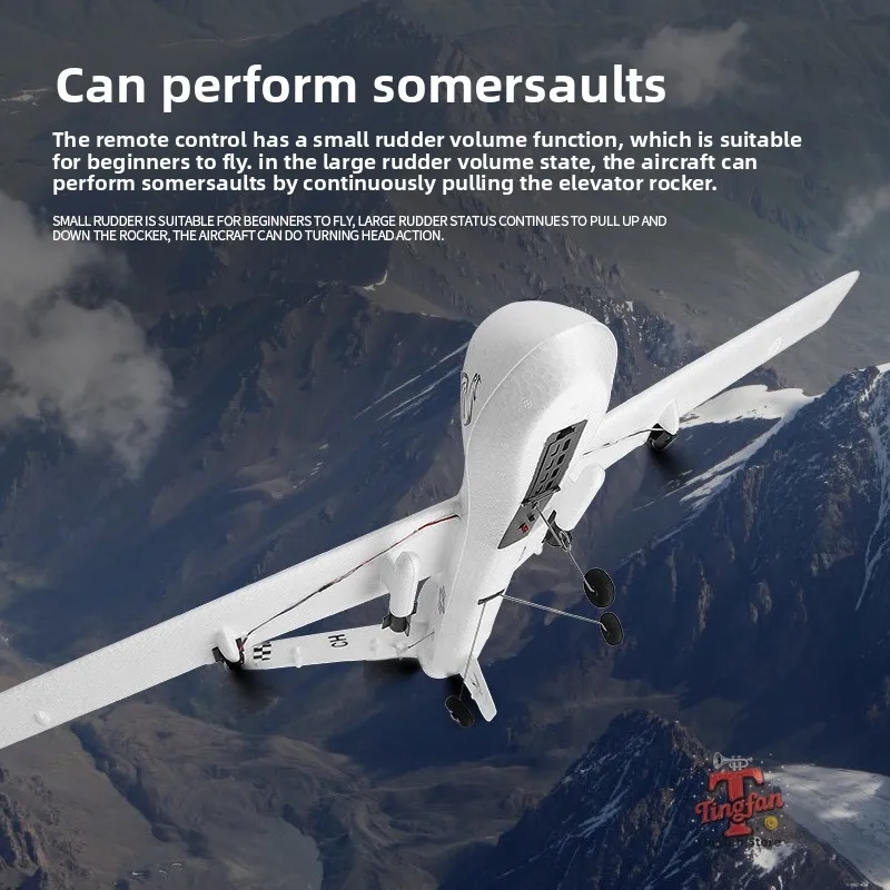 Wltoys XK A110 MQ-9 Glider RC Airplane 660mm Wingspan 2.4G 2CH EPP Foam Material Hand Throwing RTF Built-In Gyro Christmas gift - Image 2