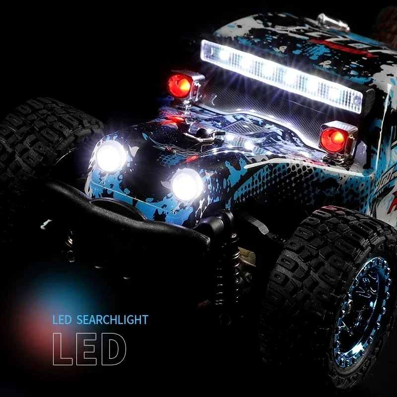 WLtoys 284161 284010 1:28 4WD RC Car With LED Lights 30KM/H 2.4G Radio Remote Control Car Off-Road Drift Vehicle Toys - Image 4