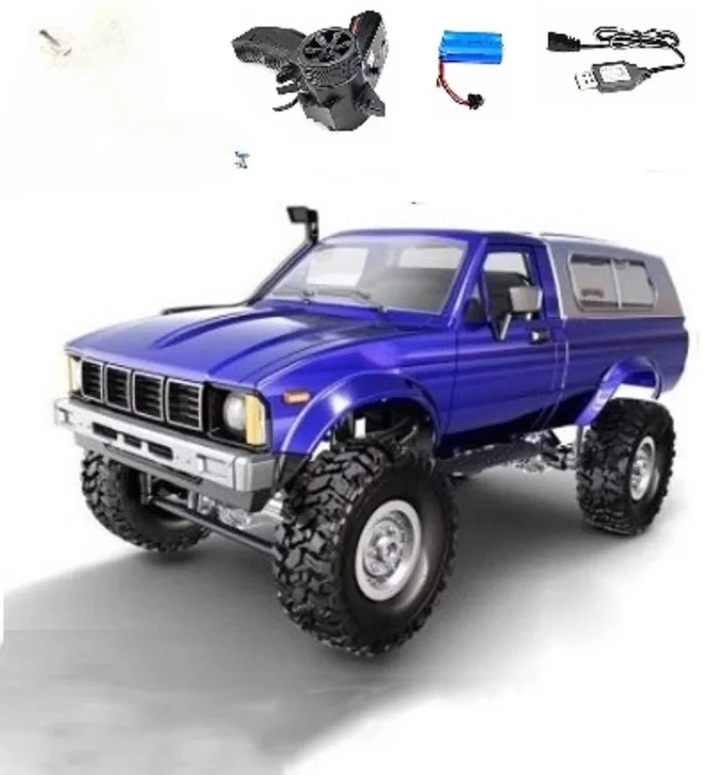 C24-1 C14 C24 RC Car Crawler 1/16 Scale 4WD Offroad RC Truck Climbing Speed Model Toys Throttle & Steering 2.4Ghz RC Trucks - Image 4