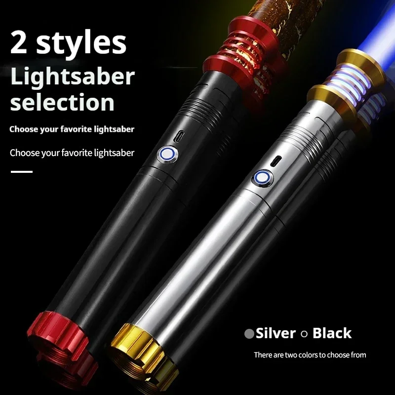 Hot Style Lightsaber Funny Gift-98cm Super Alloy Laser Sword Toy,20-color Pixels Light Saber,2-in1 Kpop Lightstick,toys for Boys