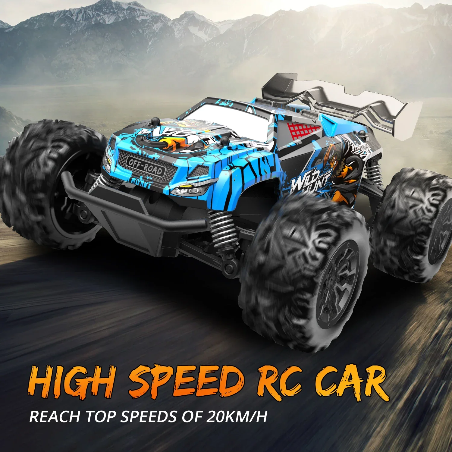 2025 New 2.4G 1:18 RC Remote Control Car High-Speed Drift Off-Road Vehicle Model Climbing Drift Racing Car Boy Toy Gifts - Image 4