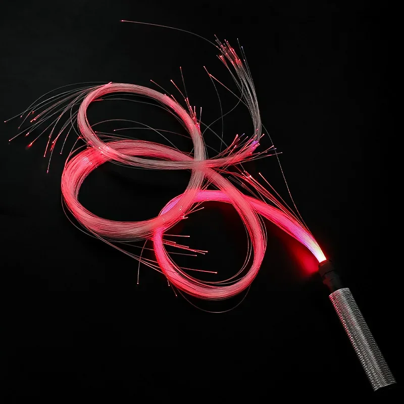 New LED Light Whip Charging Bar Party Atmosphere Live Prop Metal Light Whip Costume Play dress up - Image 4