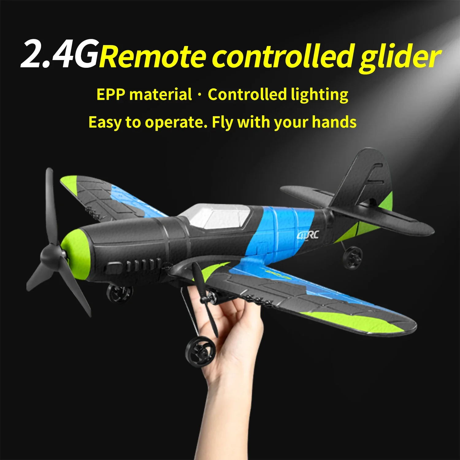 G8 RC Plane EPP Foam Aircraft 2.4G 2CH Radio Control Glider Remote Control Fighter Plane Glider Airplane Toys for Children Kids