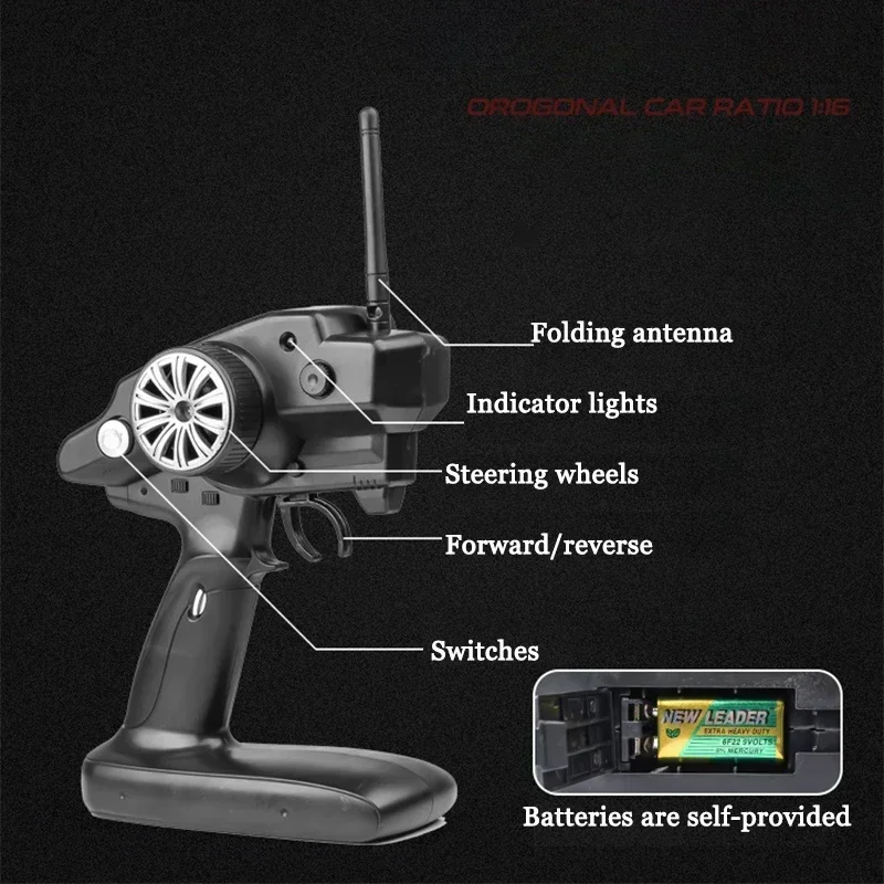 1:10 4wd 70km/h Rc Drift Car Drifting Wheels Anti-collision Off-road Racing Rc Cars Off Road 4×4 Toys Rc Drift Car Large Speed - Image 3