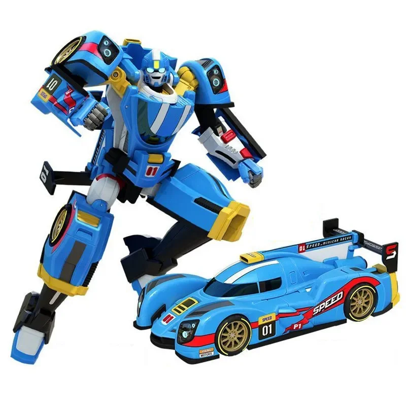 Korea Anime Tobot Brothers Transformation Robot Toys Cartoon Deformation Car Airplane Action Figures Vehicle Children Boy Gifts - Image 2
