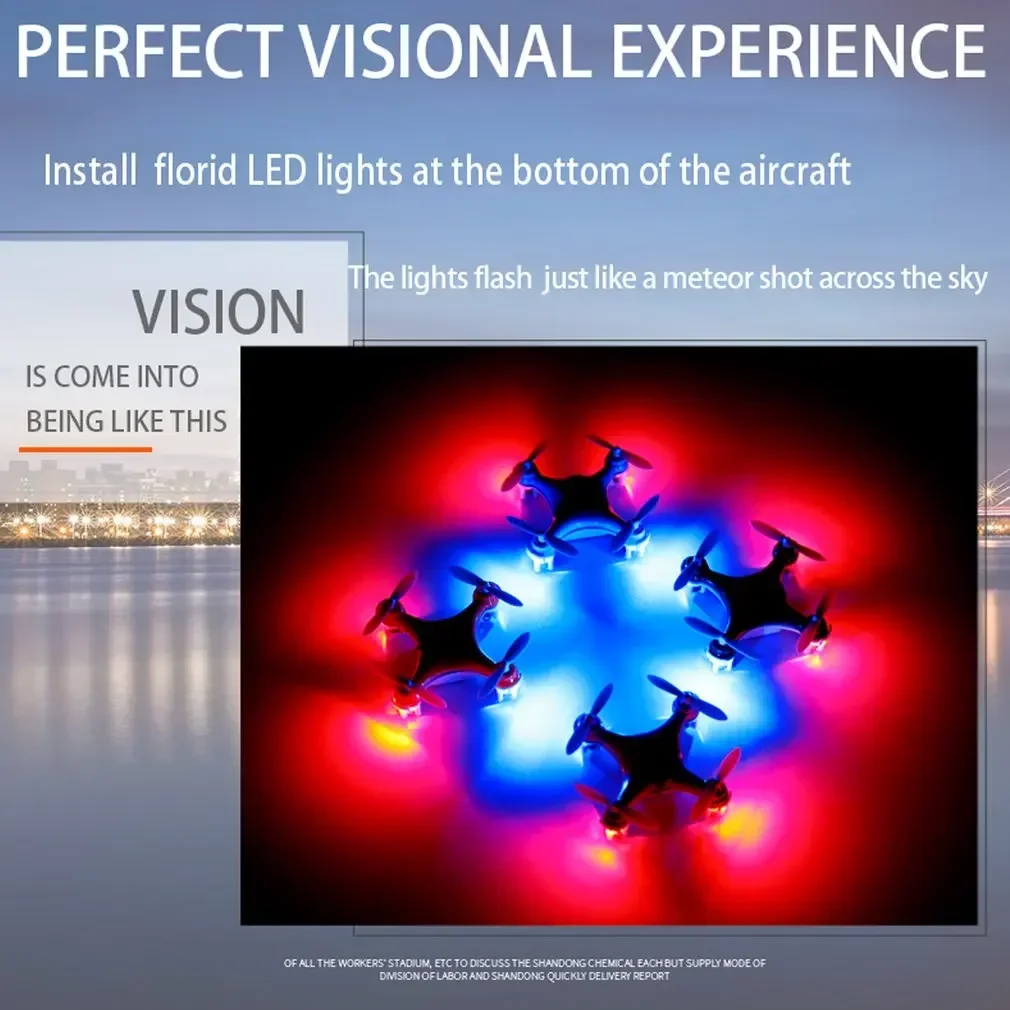 CX-10 Mini 2.4g 4CH RC Remote Control Quadcopter Helicopter Drone CX 10 LED Toys Gift For Children Toys Christmas Gift Rc Drone - Image 4