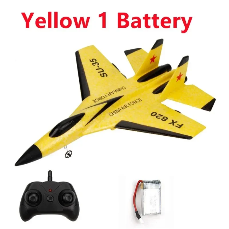 fx620 fx803 g1 RC Foam Aircraft SU-35 Plane 2.4G Radio Control Glider Remote Control Glider Airplane su57 - Image 6