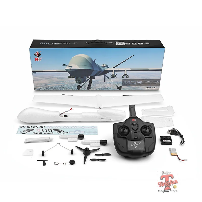 Wltoys XK A110 MQ-9 Glider RC Airplane 660mm Wingspan 2.4G 2CH EPP Foam Material Hand Throwing RTF Built-In Gyro Christmas gift - Image 5