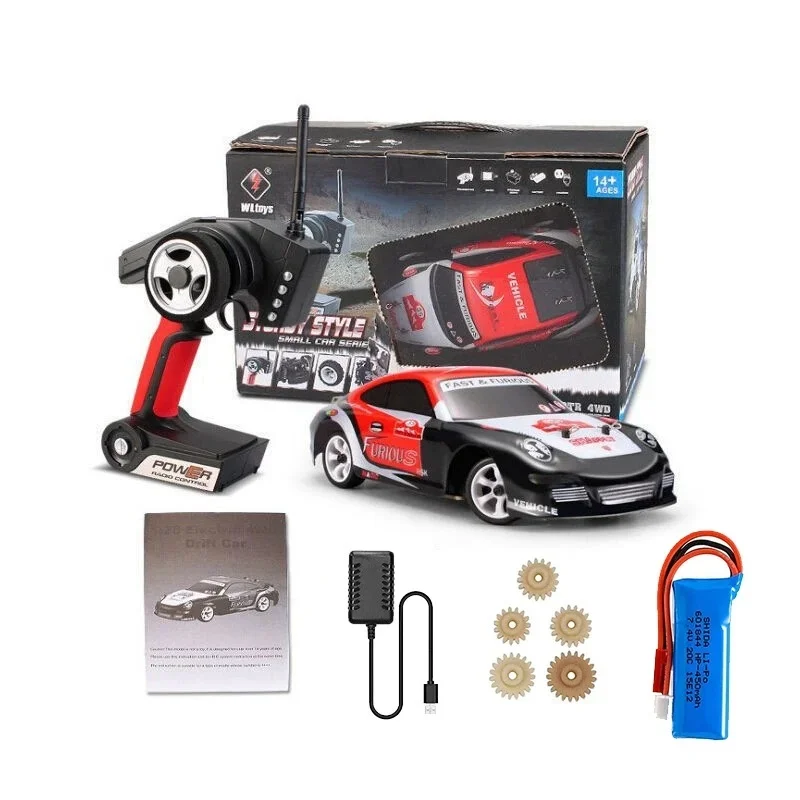 1:28 High-Speed Remote Control Four-Drive Drifting Mosquito Car K989 Adult Boys Electric Rc Competition Model Car Boy Gift - Image 6