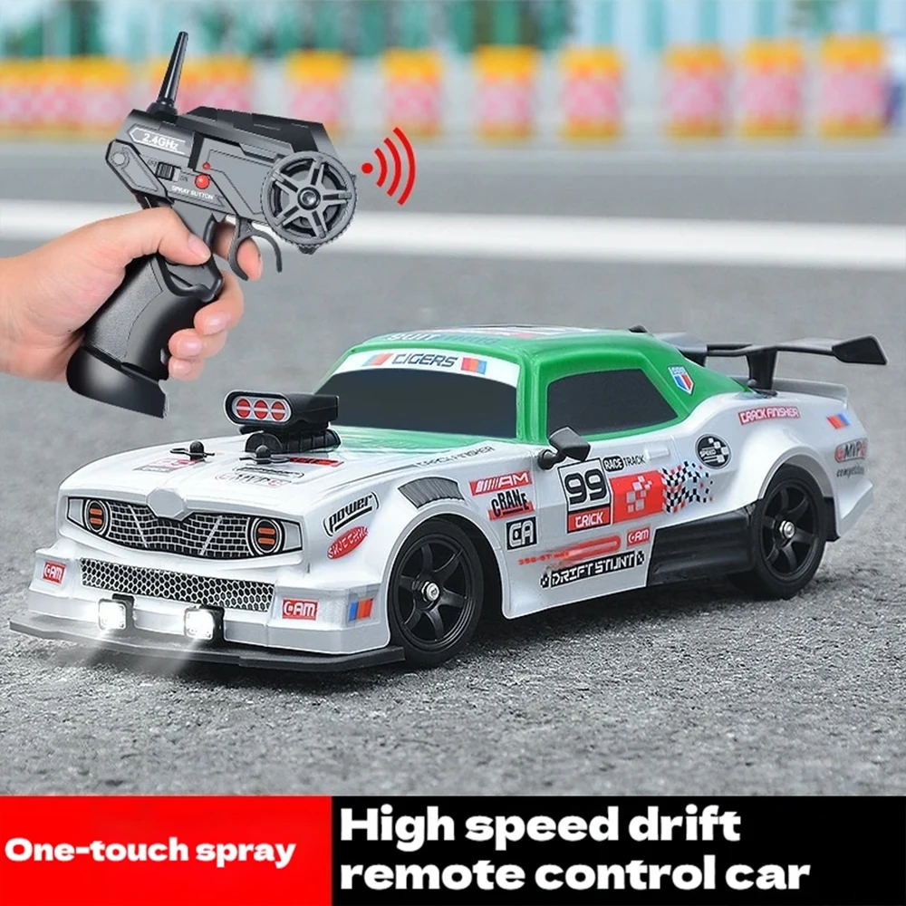 ae86 1/16 2.4G Racing Rc Cars Drift Car Mustang GTR Electric 4WD High Speed Remote Control Drift Toys for Children Gifts - Image 4