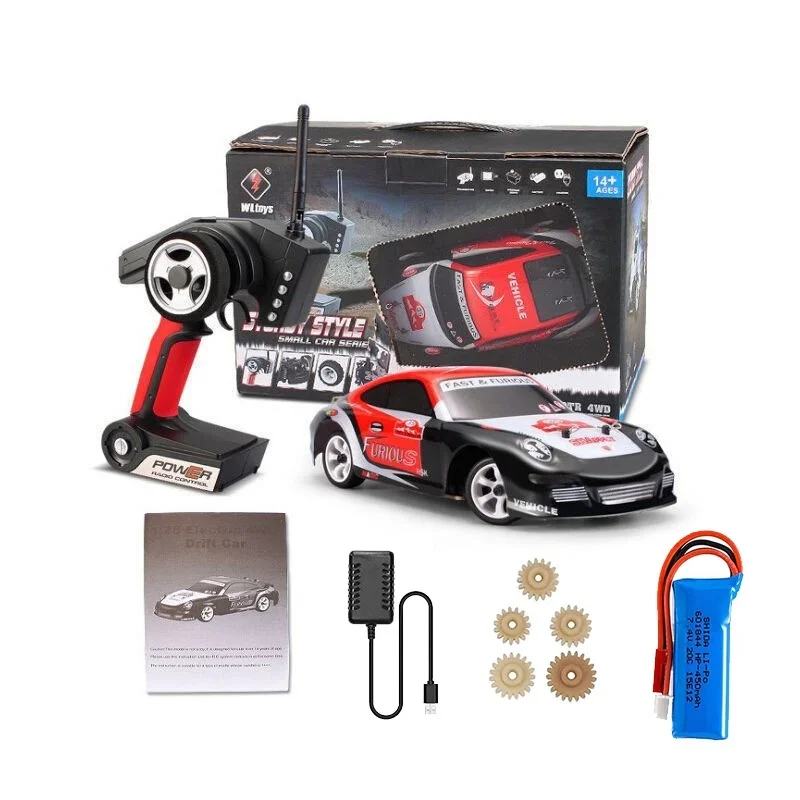 1:28 High-Speed Remote Control Four-Drive Drifting Mosquito Car K989 Adult Boys Electric Rc Competition Model Car Boy Gift - Image 3