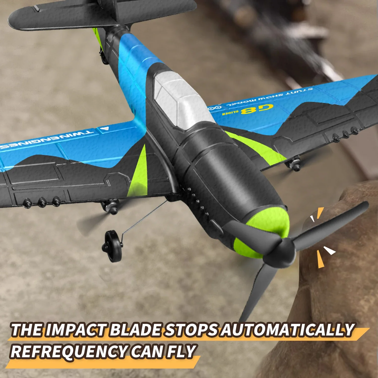 G8 RC Plane EPP Foam Aircraft 2.4G 2CH Radio Control Glider Remote Control Fighter Plane Glider Airplane Toys for Children Kids - Image 5