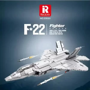 kf-S5eefe3dfb82c459d9734f1a44816f24eu F22 fighter building block model desktop decoration DIY children's toy holiday gift preferred for military enthusiasts 1837PCS