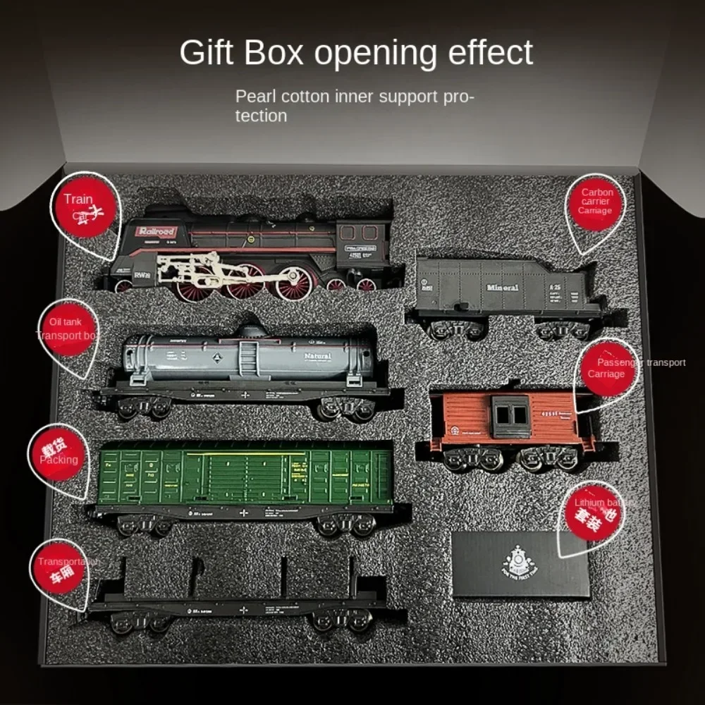 Simulation Classical Electric Train Kids Truck Children Battery Powered Toy for Boys - Image 4