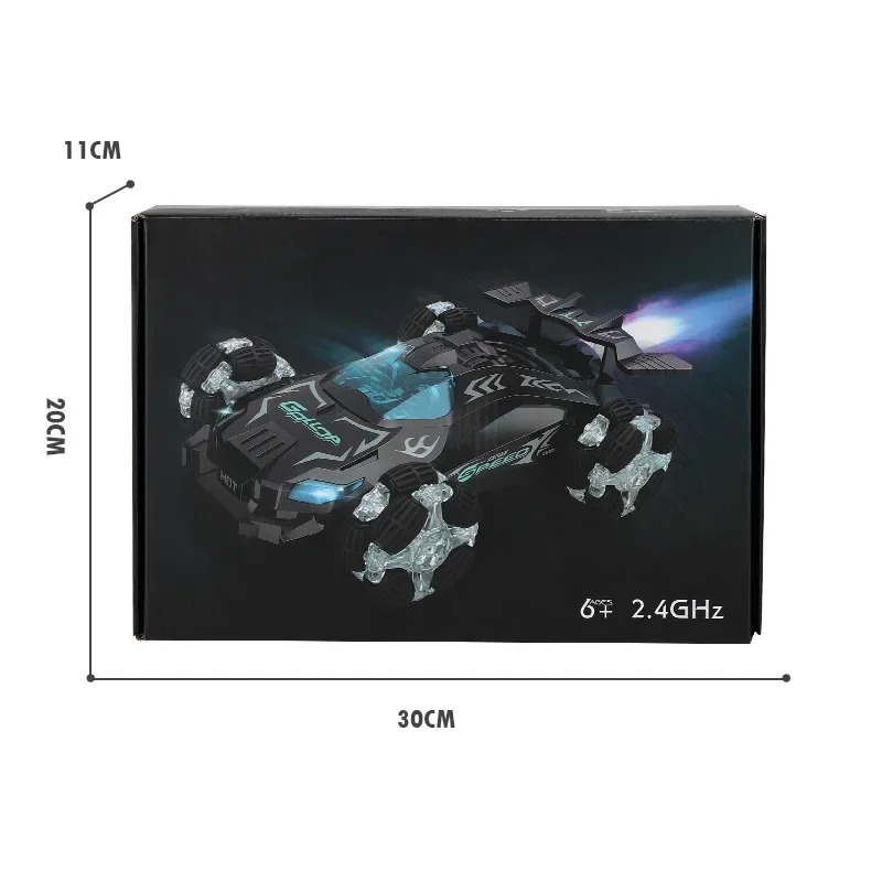 2.4g remote control drift spray racing high speed light music children electric charging toy car gifts - Image 4