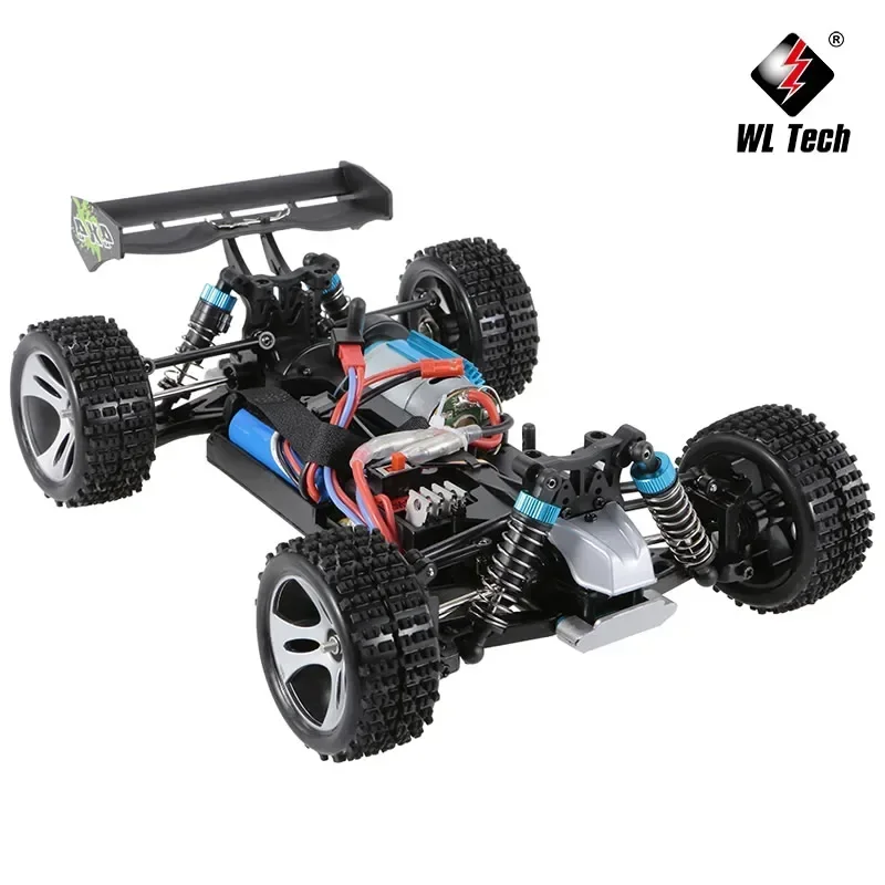 WLtoys A959 A959-B 1:18 RC Racing Car 4WD 70KM/H High Speed 2.4G Remote Control Drift Off Road Vehicle Buggy Boys Toys Kids Gift - Image 4