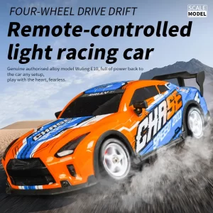 KYAMRC children's toy remote control car 1:16 four-wheel drive with light drift high-speed racing charging rc remote control car