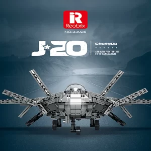 kf-S9ea51d1a3c924b398e07a196f6885103e Reobrix 33025 Military J-20 fighter model building block toy Holiday gift Desktop decoration DIY children's toy 1911PCS