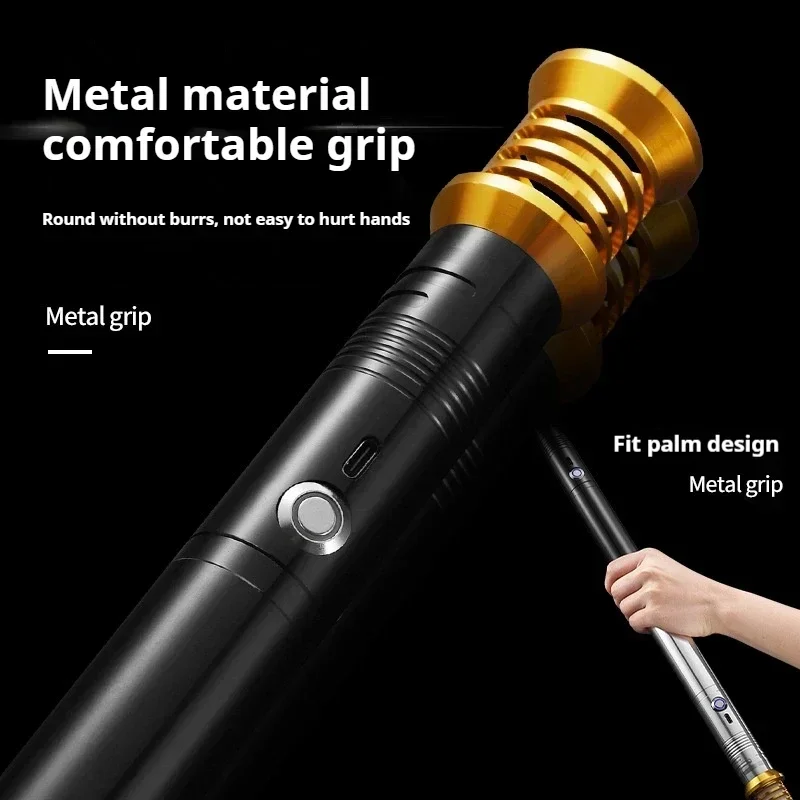 Hot Style Lightsaber Funny Gift-98cm Super Alloy Laser Sword Toy,20-color Pixels Light Saber,2-in1 Kpop Lightstick,toys for Boys - Image 3