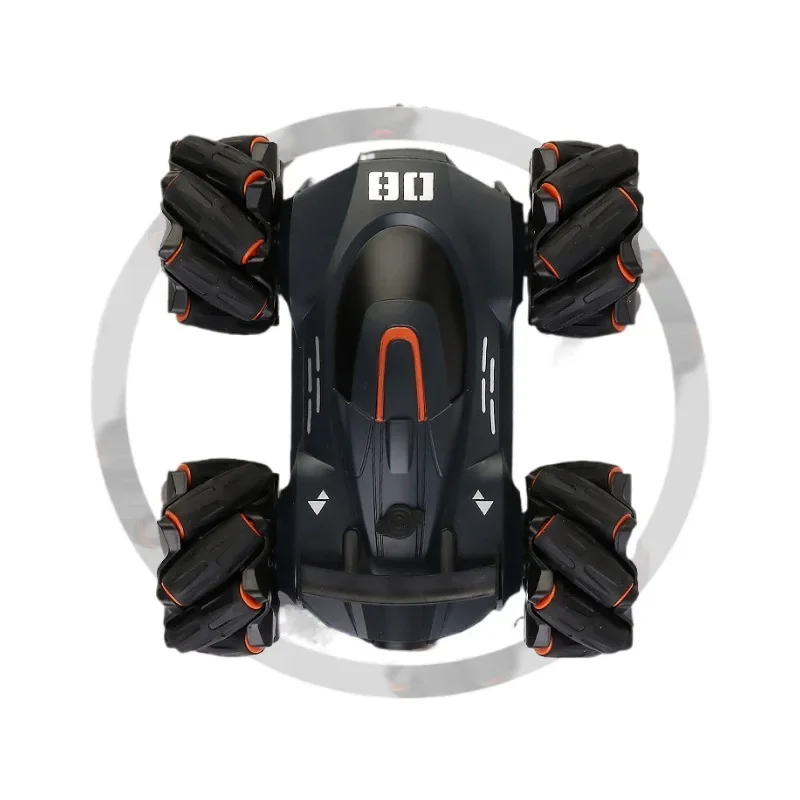 Drift spray stunt racing high-speed double-sided music light remote control children's electric toy car - Image 5