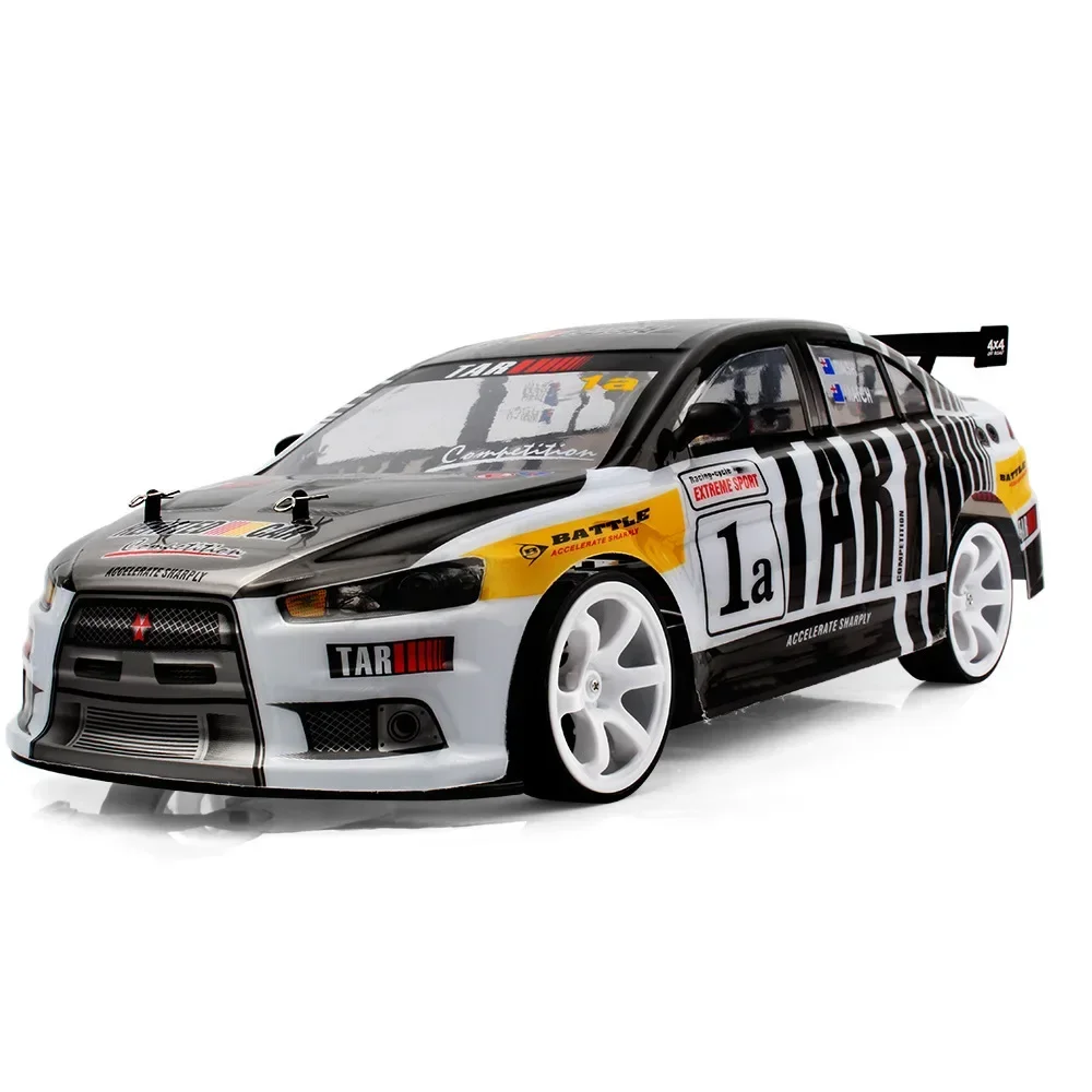High-Speed 1:10 Scale Four-Wheel Drive Drift Car Remote Control Competition RC Car Dual Mode Electric Fast Running Toy Car - Image 5