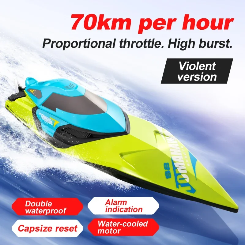 50 CM big RC Boat 70KM/H Professional Remote Control High Speed Racing Speedboat Endurance 20 Minutes Kids Gifts Toys For Boys