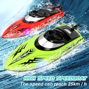 kf-Saeb258e7579244b58c18d564e4afebc79 HJ811 RC Battery Boat Ship 2.4Ghz High-Speed Remote Control Racing Ship Water Speed Boat Child Model Kids Boys Outdoor Pool Toys