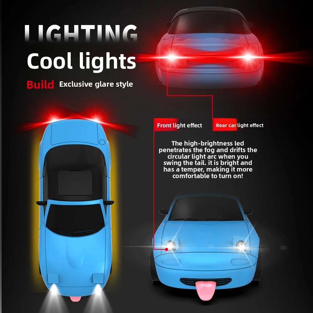 JJRC C8827 Mini Full-Scale 4WD RC Car - High-Speed Racing Drift Toy with 2.4GHz Remote Control Christmas gifts Birthday gifts - Image 3