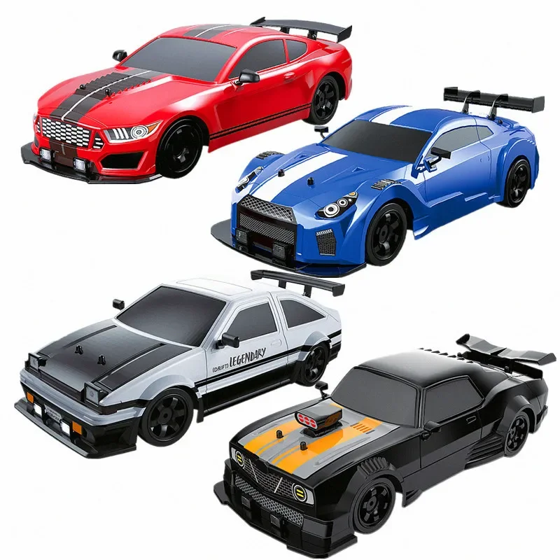 2.4G Drift Rc Car 4WD High Speed RC Drift Car Toy Remote Control Model Vehicle Car RC Vehicle Toy with Light Spray for Child - Image 4