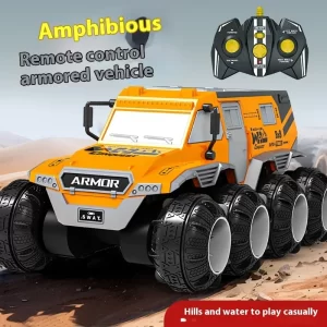 kf-Sce53830a978246478e91479dc6208babb Holiday Gift Children'S Gift Amphibious Remote Control Car Eight Wheel Eight Wheel Drive Climbing Off Road Toy Car Racing Car