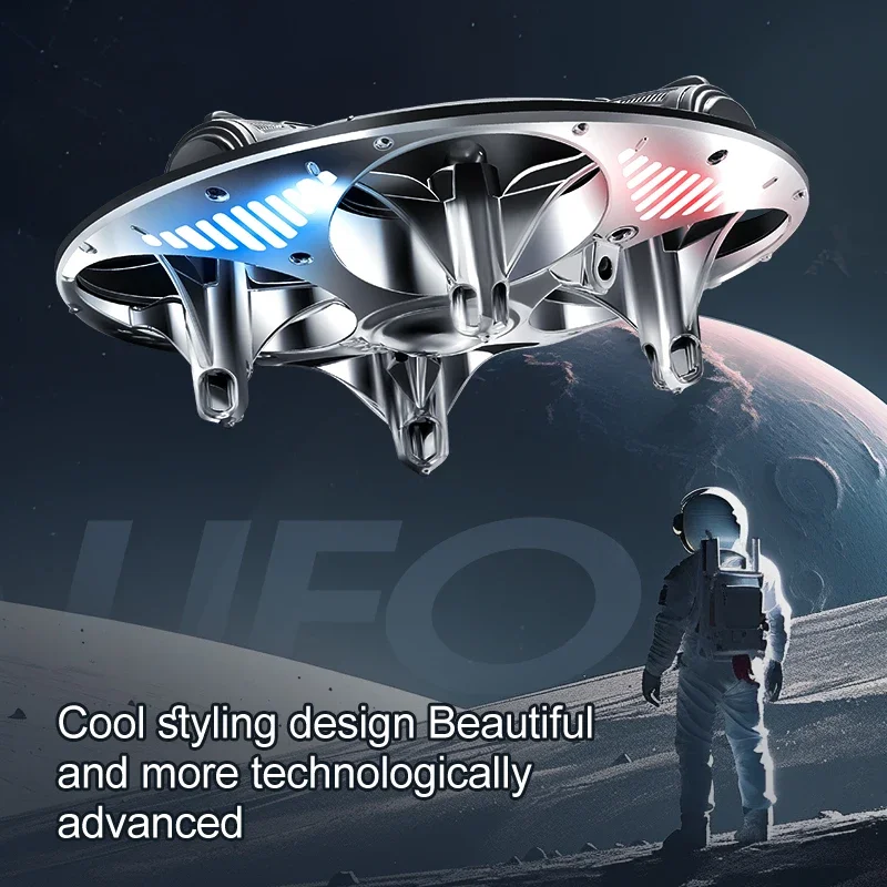 4DRC New V43 Mini UFO RC Drone With LED Light Altitude Hold Quadcopter Anti-collision Induction Dron RC Toys for Boys Children - Image 4