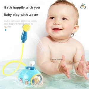Baby Bathing Toy Bath Toys Pipeline Water Spray Shower Game Elephant Toy for Children Swimming Bathroom Water Shower Kids Toy