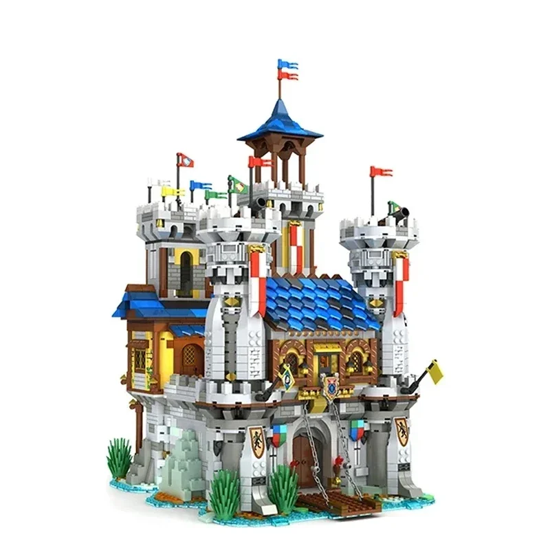 2722PCS Medieval Castle Building Blocks Model European Style City View MOC Bricks Toys Creative Desktop Decoration Toys For Kids - Image 6
