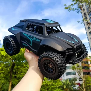 kf-Sf72190d420c648f8916ceaba3cb5ac16U 1:12 High Speed Electric Remote Control Car 2.4G Drift Off-road Shock Absorption Children Remote Control Toy Racing Gift