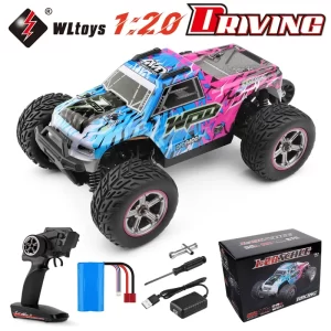 WLtoys 204006 1/20 2.4G RC Car 4WD 50KM/H Electric Simulation Drift Off Road Vehicle Racing Children's Remote Control Car Model